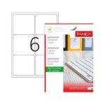 Tanex Laser Etiket Tw-2000 210 X 297 Mm