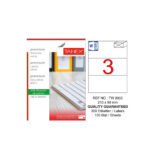 Tanex Laser Etiket Tw-2003 210 X 99 Mm
