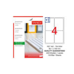 Tanex Laser Etiket Tw-2004 99.1 X 139 Mm