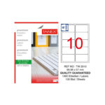 Tanex Laser Etiket Tw-2010 99.06 X 57 Mm