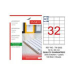 Tanex Laser Etiket Tw-2032 52.5 X 35 Mm