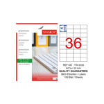 Tanex Laser Etiket Tw-2035 52.5 X 33 Mm