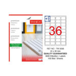 Tanex Laser Etiket Tw-2036 45 X 30 Mm