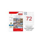 Tanex Laser Etiket Tw-2272 35 X 23.3 Mm
