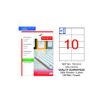 Tanex Laser Etiket Tw-2510 105 X 56 Mm