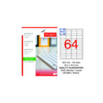 Tanex Laser Etiket Tw-2564 48.5 X 16.9 Mm