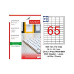 Tanex Tw-2165 Beyaz Etiket 38.1 mm x 21.2 mm