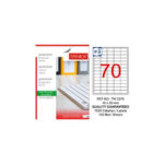 Tanex Tw-2270 Beyaz Etiket 40 mm x 20 mm