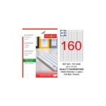 Tanex Tw-2280 Beyaz Etiket 22 mm x 12 mm