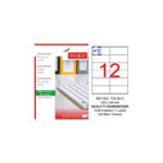Tanex Tw-2612 Beyaz Adres ve Posta Etiketi 105 mm x 48 mm