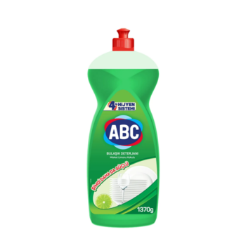 ABC Misket Limonu Kokulu Sıvı Bulaşık Deterjanı 1370 gr