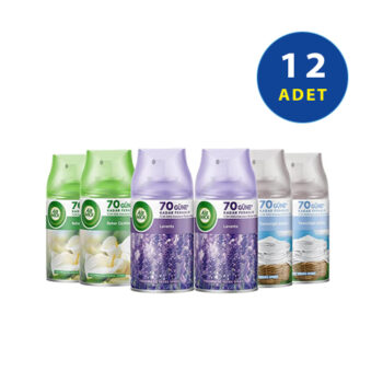 AirWick Oda Kokusu Freshmatik Makine Yedek Spreyi 250-ml 12' Li