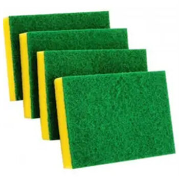 Ceymop Endüstriyel Bulaşık Süngeri 4'lü Paket