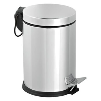 Ceymop Krom Pedallı Çöp Kovası