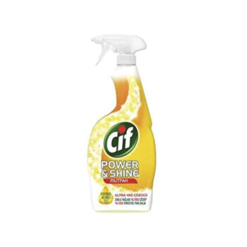 Cif Power & Shine Yağ Çözücü Mutfak Spreyi 750 ml