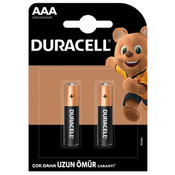 Duracell Pil 2 Li AAA İnce Kalem
