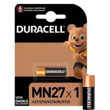 Duracell Pil Özel 12V-B Tekli Mn27- 10 adet
