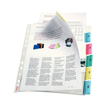 Esselte Poşet Dosya Ayraçlı 6Sy 414160