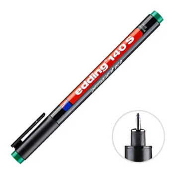 Edding 140S Permanent Asetat Kalem Yeşil S Uç