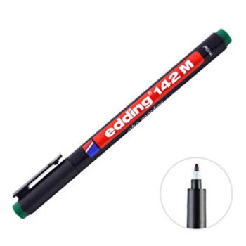 Edding 142M Permanent Asetat Kalem Yeşil  M Uç