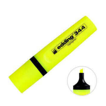 Edding 344 Fosforlu Kalem Sarı