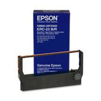 Epson ERC-38 B-R Ribbon Yazıcı Şerit- Siyah-Kırmızı