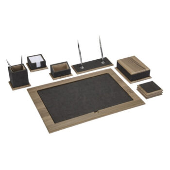 Gıpta Sümen Takımı Nature 8 Parça Ahsap Füme-Vizon 7174