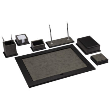 Gıpta Sümen Takımı Nature 8 Parça Ahsap Siyah-Siyah 7089