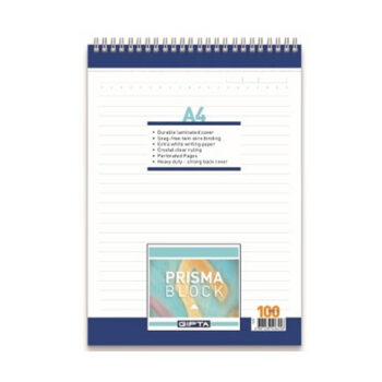 Gıpta Bloknot Prısma A5 Spiralli Karton Kapak 100 Yp.Çizgili 1379