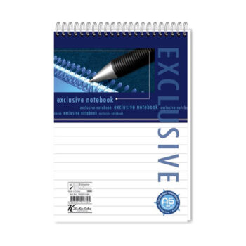 Keskin Bloknot Exclusive A6 Spiralli Karton Kapak 80 Yp.Çizgili 143201-99