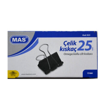 Mas 925 Omega Kıskaç Çelik 25 Mm 12 Li Pk