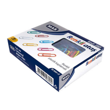 Mas 280 Renkli Ataş Pvc Kaplı 28 mm