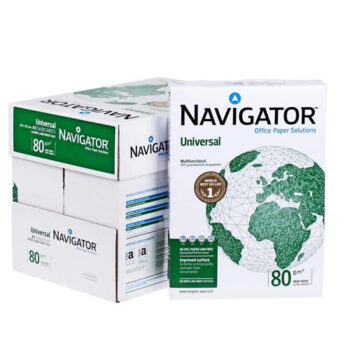 Navigator A4 Fotokopi Kağıdı 80 gr 1 Koli (5 Paket 2500 sayfa)