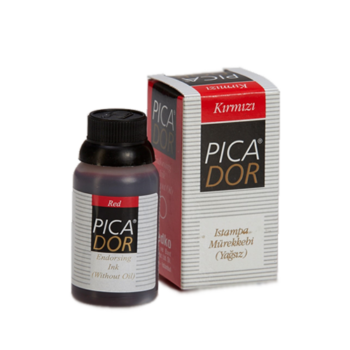 Pıcador Istampa Mürekkebi 30Cc Kırmızı Ke003