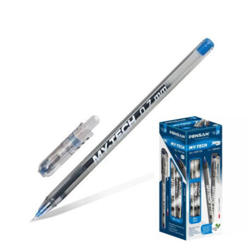Pensan 2240 My-Tech Mavi İğne Uçlu Tükenmez Kalem (25 li Paket)