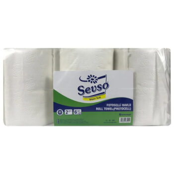Sevso Hareketli Havlu 21cm 3kg 6'lı Paket