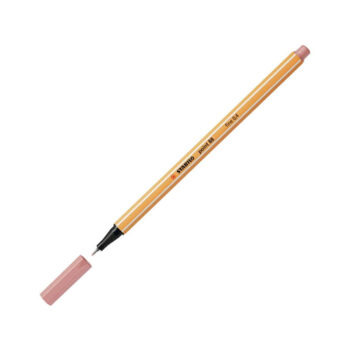 Stabilo 88-28 Keçe Uçlu Kalem 0.4 mm Köpüklü Pembe 10'li