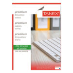 Tanex Laser Etiket Tw-2012 63,5X72Mm