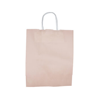 Umur Kağıt Poşet 50 Adet 12X25X30 Beyaz Kraft 90 Gr A.Pembe 30013361