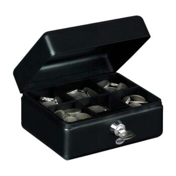 Yale YCB/080/BB2 Bozuk Para Kutusu, Siyah