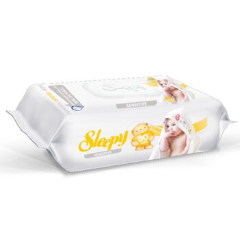 Sleepy Sensitive ıslak Mendil 90' lı