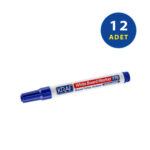 KRAF BEYAZ TAHTA KALEMİ DOLDURULABİLİR 770 MAVİ 12 ADET