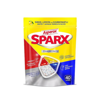 Asperox Sparx Bulaşık Makinesi Kapsülü 40'lı