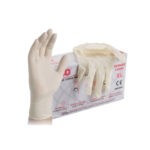 Lateks Eldiven XL – Pudrasız Latex Muayene Eldiveni 100′ Lü