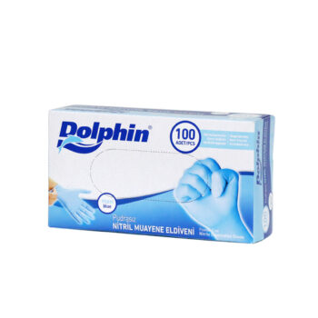 Dolphin Mavi Nitril Eldiven 100lü