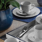 Kütahya Porselen Silvia 12 Parça 6 Kişilik Kahve Fincan Takımı