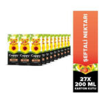 Cappy Şeftali Suyu 200 ml 27`li