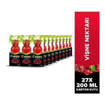 Cappy Vişne Suyu 200 ml 27`li