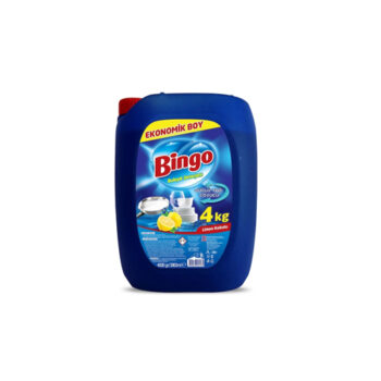 Bingo Limon Kokulu Sıvı Bulaşık Deterjanı 4 KG
