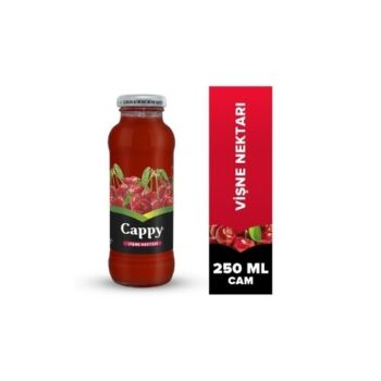 Cappy Vişne Nektarı Cam 250 Ml 12'li